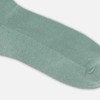 Solid Pique Jade Dress Socks
