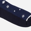 Let It Snow Navy Dress Socks