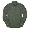 Cross Dyed Twill Utility Shirt Olive Casual Shirt