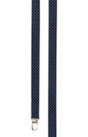 Mini Dots Navy Suspender