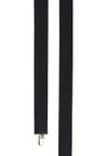Grosgrain Solid Black Suspender