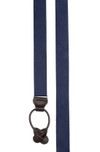 Linen Row Navy Suspender