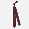 Flecked Solid Knit Brown Tie