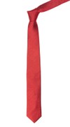 Herringbone Vow Red Tie