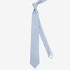 Herringbone Vow Dusty Blue Tie
