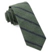 North Border Stripe Hunter Green Tie