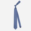 Solid Satin Slate Blue Tie