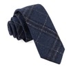 Barberis Wool Sotto Blue Tie
