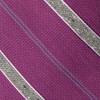 Scruff Stripe Azalea Tie