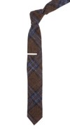 Barberis Wool Maschile Brown Tie