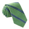 Topside Stripe Green Tie