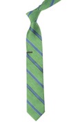 Topside Stripe Green Tie