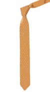 Birdseye Knit Mustard Tie