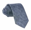 Tonal Leaf Slate Blue Tie