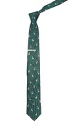 Fa-La Llama Hunter Green Tie