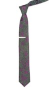 Onyx Floral Hunter Green Tie
