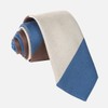 The Mega Stripe Brown Tie