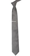 Alleavitch Herringbone Charcoal Tie