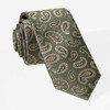 Cooper Paisley Olive Tie