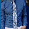 Thorpe Floral Blue Tie