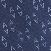 Monogram Navy A Tie