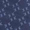 Monogram Navy K Tie