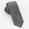 Unlined Donegal Wool Light Grey Tie