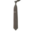Puppy-Tooth Chocolate Brown Tie