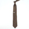 Bali Repeat Stripe Chocolate Brown Tie