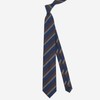 Pebble Stripe Denim Blue Tie