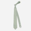 Solid Slub Linen Sage Green Tie