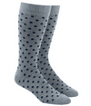 Circuit Dots Navy Dress Socks