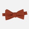 Grosgrain Solid Copper Bow Tie