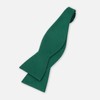 Herringbone Vow Hunter Green Bow Tie
