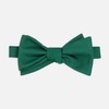 Herringbone Vow Hunter Green Bow Tie