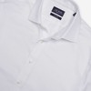 Herringbone White Non-Iron Dress Shirt