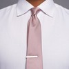Grosgrain Solid Mauve Stone Tie