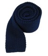 Knitted Blue Tie
