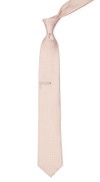 Be Married Checks Blush Pink Tie