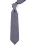 Classic Chambray Warm Blue Tie