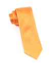 Grosgrain Solid Orange Tie
