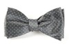 Mini Dots Charcoal Bow Tie