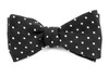 Dotted Dots Black Bow Tie