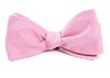 Linen Row Baby Pink Bow Tie