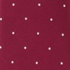 Dotted Report Burgundy Tie