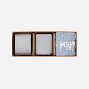 MUMU Weddings - Desert Solid Steel Blue Tie Box