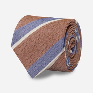 Bello Stripe Orange Tie