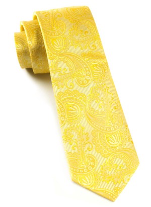 Twill Paisley Golds Tie