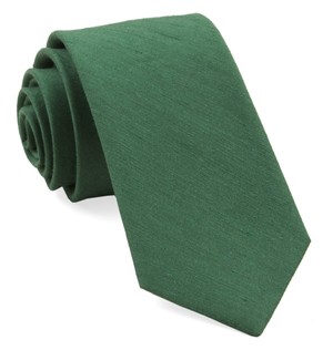 Linen Row Grass Green Tie