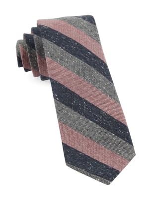 Varios Stripe Pink Tie